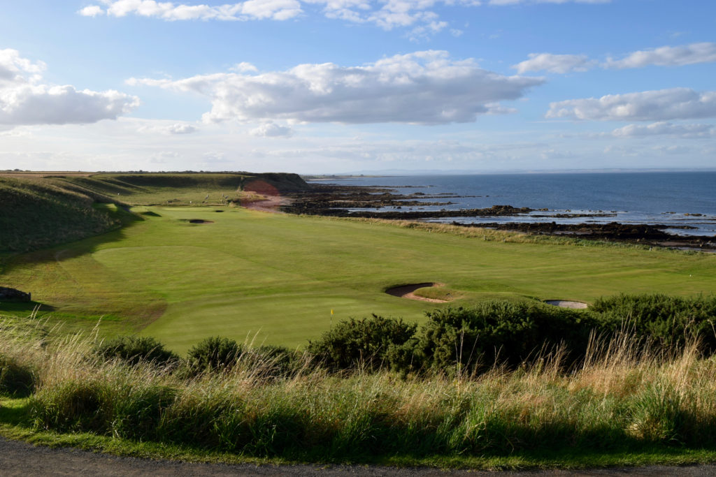 The fifth hole at Balcomie Links.