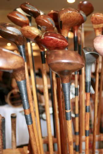 Hickory-shafted clubs from the late 1800s and through 1935 are sought by hickory players, and by collectors.