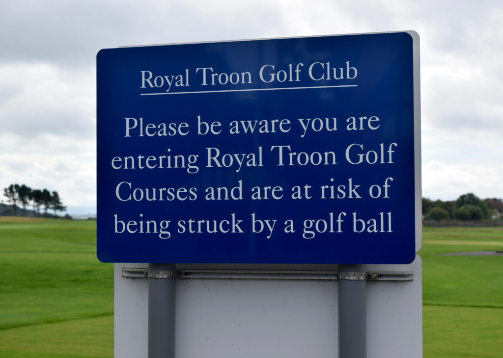 There are two courses at Royal Troon, the historic Old Course and the secondary Portland Course.
